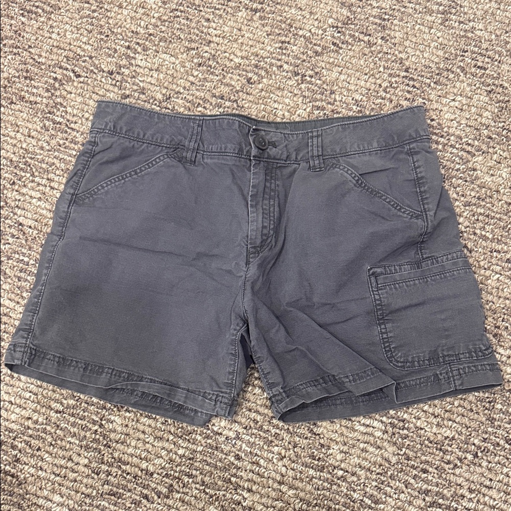 Eddie Bauer Dark Gray Women's Cargo Shorts